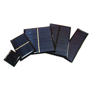 Gesamt verkauf Min Solar panel 0,5 V 1V 2V 3V 4V 5V 6V 80MA 100MA 120MA 130MA 160MA 210MA Solarzelle Für DIY Solar ladegerät - Product Image 1