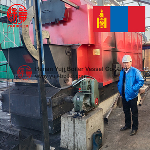 4 Tonne/hr, 10 bar 20Thr <span class=keywords><strong>Chauffage</strong></span> <span class=keywords><strong>Central</strong></span> Serre Vêtement Usine Alimentaire Eau Feu Tube Bois Pellet Brûleur Chaudière à Vapeur - Product Image 4