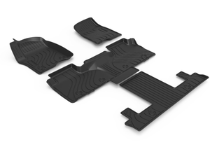 Jourm - Tapetes de Piso TPE para Modelos Chevrolet TAHOE <span class=keywords><strong>2023</strong></span> 4WD RST (7 Asientos, Gasolina, Volante a la Izquierda) - Product Image 2