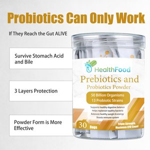Prebióticos y Probióticos en Polvo Directo de Fábrica con Mezcla de Fibra Prebiótica que Apoya el Equilibrio Digestivo Saludable y el Sistema Inmunológico - Product Image 5