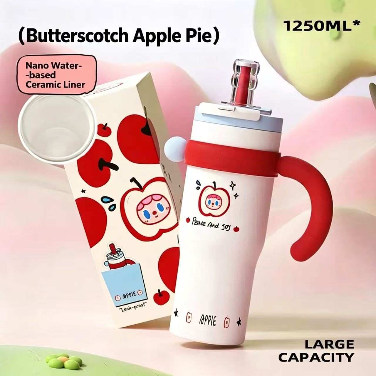Tarte aux pommes à la crème 1250ml - Revêtement céramique nano à base d'eau