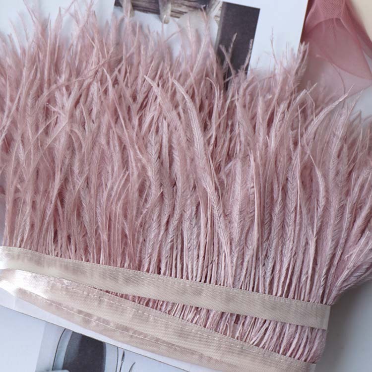 Beautiful Large Fluffy Ostrich Feather Fan