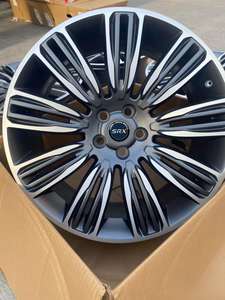 Rines Forjados Personalizados SRX Nuevos, Acabado Pulido, de 16-24 Pulgadas, Aluminio T6061, Prensado a 12000T, para Corvette, Color Plata - Product Image 5