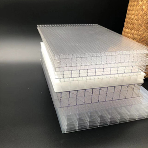 Lámina de Pared de <span class=keywords><strong>Policarbonato</strong></span> Hueca Transparente Translúcida de 12 <span class=keywords><strong>mm</strong></span> para Decoración de Oficina - Product Image 3
