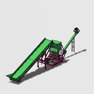 Máy nghiền nhỏ kim loại thép phế liệu, máy nghiền nhỏ phế liệu di động, máy nghiền nhựa thải - Product Image 6