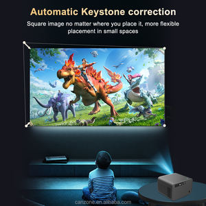 Proyector Canzone P20 Mini LED 4K 1080P de Tiro Corto para Cine <span class=keywords><strong>en</strong></span> Casa, con Altavoces Integrados, Diseño Portátil, para Reuniones y Uso <span class=keywords><strong>en</strong></span> Exteriores - Product Image 4