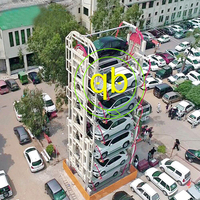 Garage de parking automatisé de type circulaire Système de stationnement automatique intelligent Conception de parking rotatif Parking d'ascenseur
