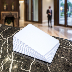 Carte d'identité personnalisée en polycarbonate/PVC étanche pour contrôle d'accès hôtelier, carte <span class=keywords><strong>de</strong></span> <span class=keywords><strong>paiement</strong></span> professionnelle, communication NFC RFID vierge - Product Image 3