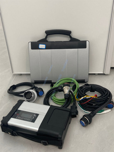 Original Chip MB <b>SD</b> Connect C5 Scanner Complete Package Preloaded Software CF53 laptop For Benz Diagnostics - Product Image 2