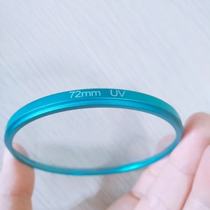 MASSA Équipement photographique Accessoires pour appareil <span class=keywords><strong>photo</strong></span> numérique Usinage CNC Matériel en aluminium <span class=keywords><strong>Filtre</strong></span> UV pour objectif d'appareil <span class=keywords><strong>photo</strong></span> bleu 72 mm - Product Image 6