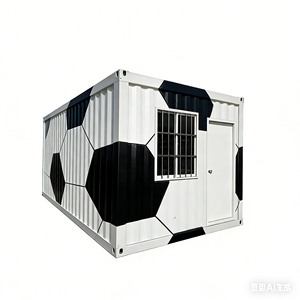 Kiosque de restauration rapide le plus vendu pour les zones de supporters de football, conteneur maritime modulaire extensible et pliable, pour salle à manger et usage en appartement - Product Image 3
