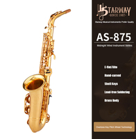 Starway Custom High Quality Alto Saxophone E Flat Brass Body Wind Musical Instruments for Professional Band