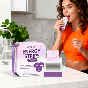 Best Selling Energy Metabolism Oral <strong>Strips</strong> Natural Energy Dissolvable Oral <strong>Strips</strong> Energy Dissolvable Supplement - Product Image 1