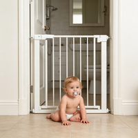 Barrières de sécurité rétractables pour enfants, bébés, tout-petits et animaux domestiques, pour l'intérieur, avec indication de couleur