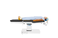 Table d'hôpital Howell série 608 en acier inoxydable 304 translucide aux rayons X avec télécommande