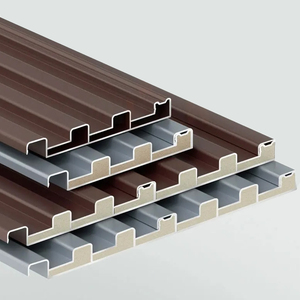 Panel atap komposit aluminium, atap atap Metal Shingle pelindung matahari, aluminium atap balkon, jahitan berdiri, panel atap komposit aluminium - Product Image 1