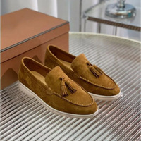 Sepatu Santai Ringan Bernapas Anti Selip dengan Rumbai untuk Perdagangan Luar Negeri Antar Negara, Gaya Eropa Amerika Terbaru