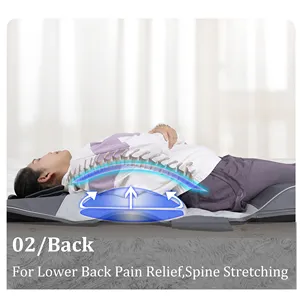 Healthpal oem odm 2023 nuovi 6 programmi di Stretching materasso portatile per tappetino da massaggio per tutto il corpo con calore