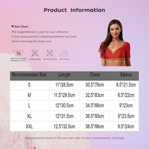 Haut court de danse du ventre pour femmes, chemisier court, costume de danse pour la danse folklorique, fabricant de vêtements de danse, costumes de danse du ventre professionnels - Product Image 6