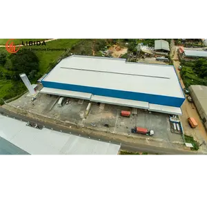 Quick Installation Cheap High Quality Prefabricated Homes Big Large Span Building Steel Structure Warehouse/workshop Building