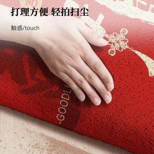 Alfombra de Entrada Rectangular de Poliéster Antideslizante con Diseño Novedoso para Uso Doméstico, Fácil de Limpiar - Product Image 1