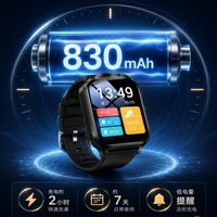 Jam Tangan Pintar Lansia 4G Deteksi Jatuh Otomatis GPS+Beidou+WiFi+LBS Penentuan Posisi Pemantauan Detak Jantung IP67 Tahan Air Gratis Pengiriman Luar Negeri