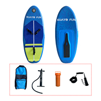 Planche de surf hydrofoil OEM pour kitesurf 110L 140L, planche de paddle gonflable, wing foil gonflable, planche de windsurf, planche de surf aquatique