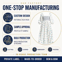 Robe longue personnalisée pour femme à imprimé floral, corsage smocké, jupe à volants, style bohème pour les vacances, vente en gros, usine OEM ODM