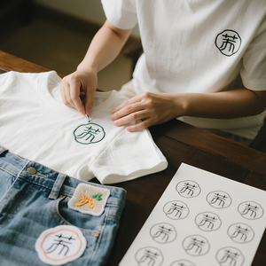 Trọng lượng nhẹ bền hòa tan ổn định tờ chuyển sticker cho thêu tay & may trên quần áo giày dự án - Product Image 5