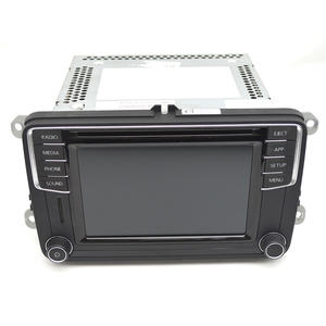 VW 2012-2018 iç<span class=keywords><strong>in</strong></span> Tiguan Golf MK 6 Caddy Caddy araba MIB radyo ekran entegre makine orijinal 5K7 035 200 M 5K7035200M - Product Image 1