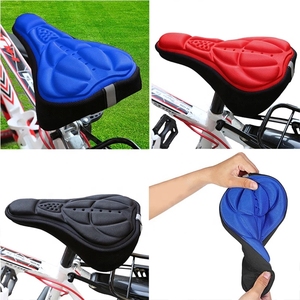 YOUME 28x16cm 4 couleurs housse <span class=keywords><strong>de</strong></span> siège <span class=keywords><strong>de</strong></span> <span class=keywords><strong>vélo</strong></span> souple 3D <span class=keywords><strong>selle</strong></span> <span class=keywords><strong>de</strong></span> <span class=keywords><strong>vélo</strong></span> pour BMX vtt VTT extérieur coussin respirant - Product Image 4