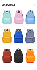 Logo personnalisé plusieurs couleurs école primaire <span class=keywords><strong>sac</strong></span> à dos Portable léger étanche voyage étudiant <span class=keywords><strong>sac</strong></span> - Product Image 2