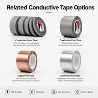 Joint d'étanchéité en mousse conductrice découpée pour blindage EMI, mousse nickel-cuivre pour blindage RF des circuits imprimés et des appareils électroniques