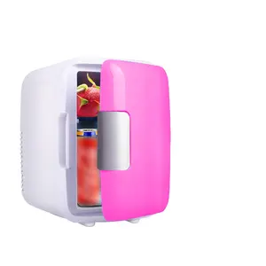 Calda e fredda dual-purpose mini frigorifero caldo di vendita 4L cosmetico portatile elettrico mini auto frigorifero