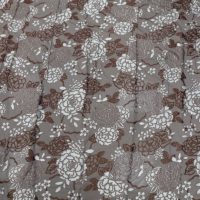 Tissu en velours tissé nylon/coton, motif opale, imprimé au tampon, respirant, pour vêtements et costumes
