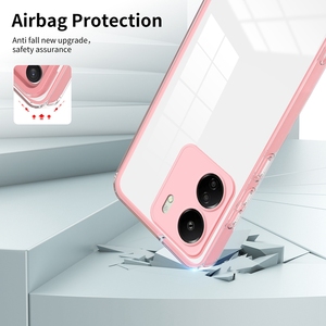 Funda Protectora Transparente para Teléfono Xiaomi <span class=keywords><strong>Redmi</strong></span> 13C Poco C65 <span class=keywords><strong>12T</strong></span> <span class=keywords><strong>Pro</strong></span>, con Protección Completa de TPU y PC, Gran Venta - Product Image 3