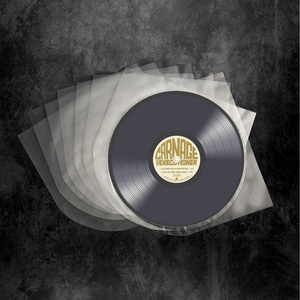 LP bên trong tay áo chống tĩnh đáy tròn 33 rpm 7/10/12inch Vinyl ghi lại bên trong tay áo - Product Image 6