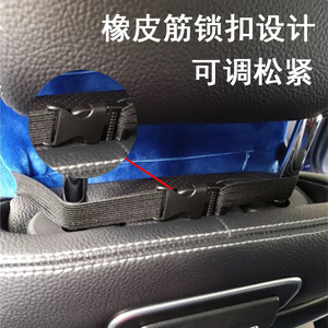 Car Seat Headrest <b>Neck</b> Pillow Soft PP Cotton <b>Cushion</b> Red Black Blue Universal Fit Four Seasons Use - Product Image 3