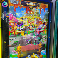 Nouvelle machine de jeu d'arcade à pièces tendance, 4 joueurs, version neuve, machine de jeu vidéo pour centre commercial