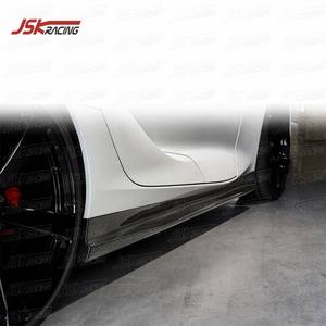 Jupes latérales en fibre de carbone de style design 3D pour Toyo <span class=keywords><strong>Supra</strong></span> A90 de 2019 à 2020 - Product Image 4