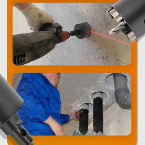 Janelai Diamond Crown for Concrete and Brick, Dry Cut, Adapter for Perforator, <strong>M16</strong> SDS Plus, Microimpact, Top Dust Removal - Product Image 4