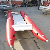 Bateau pneumatique HX550 taille 1,2 mm en PVC avec propulsion à pédales et logo personnalisé