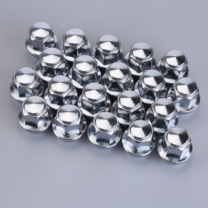 Set di 20 Dadi per Ruote Auto Cromati M12x1.5mm 46708 in Acciaio Legato per Ford Ka Kuga Mondeo <span class=keywords><strong>Puma</strong></span> Ranger 2011-2015 - Product Image 5