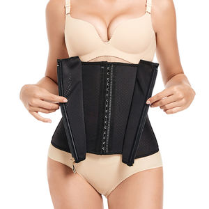 Corsé de entrenamiento de cintura colombiano, faja de compresión doble, corsé adelgazante transpirable, funda de Control para estómago plano, vientre plano - Product Image 3