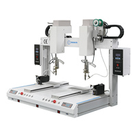 Robot de soudage automatique de circuits imprimés de bureau, machine de soudage de circuits imprimés de haute précision pour la soudure de composants électroniques