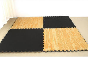 De espuma EVA mat rompecabezas karate piso de grano de madera Esteras del rompecabezas - Product Image 6