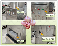 95% Peeling Tarief Professionele Pneumatische Knoflookschilmachine Heet In Saoedi-Arabië