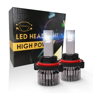 מותאם אישית led קדמי פנס h3 h4 רכב אור h7 led 360 תואר h11 hid הנורה