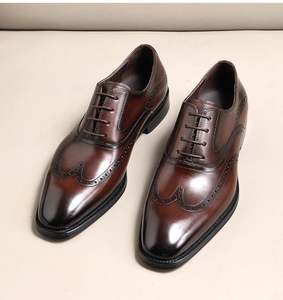 Chaussures décontractées pour hommes en cuir de haute qualité, légères, luxueuses, haut de gamme et respirantes. - Product Image 6