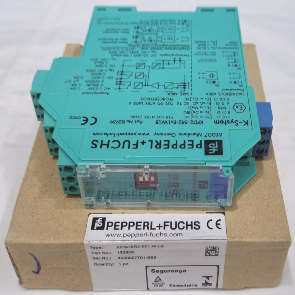 1 Brand New Original Item Kfd2-sr2-ex1.w.lb Power Switch Amplifier P/n: 132959 Plc